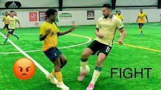 Mens Indoor Soccer Fizi Blacque vs Santa Rita at Sports Emporium in DePere WI 03-12-2022