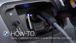 Руководство настройки зарядки в BMW Operating System 9.