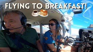 Cessna 182 Trip - PART 44 Breakfast and BAD Weather