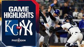 Royals vs. Yankees ALDS Game 1 Highlights 10524  MLB Highlights