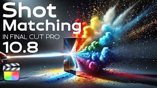 Color Matching in Final Cut Pro 10.8