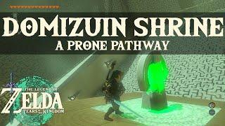 How to Solve the Domizuin Shrine - A Prone Pathway The Legend of Zelda Tears of the Kingdom