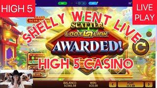 SHELLY WENT LIVEHIGH 5 CASINOWILD WEDNESDAY = BONUS BUYS #onlinegambling #liveplayslots