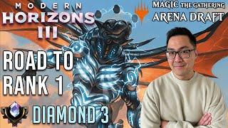 Whats This? Energy Level Over 9000  Diamond 3  Road To Rank 1  MH3 Draft  MTG Arena