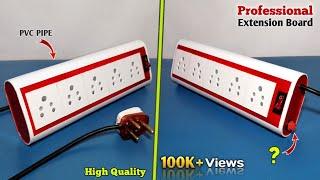 How to Make a Extension Board With PVC Pipe at Home  Professional & High Quality Extension Board