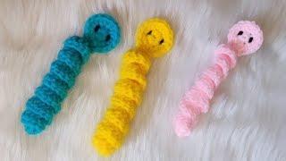 Crochet Worry Worms Tutorial