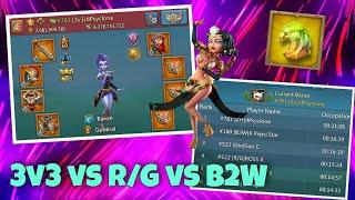 Lords Mobile - Crazy baron 3v3 vs RG vs B2W. Piloting dPsyclone. Rally tactic didnt work against us