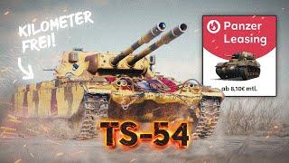 Panzer-Leasing für 814€ mtl. TS-54 World of Tanks