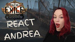 PoE 3.25 Settlers of Kalguur Announcement Video LIVE with React Andrea