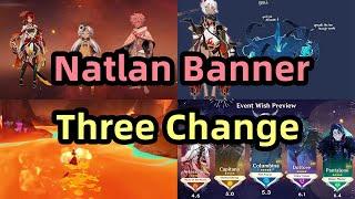 NEW UPDATE Version 5.0 Banner Characters，Natlan Three Major Changes Genshin Impact