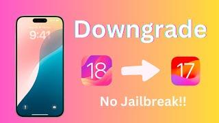 New How to Downgrade iOS 18 to 17 Without Jailbreak - iToolab FixGo