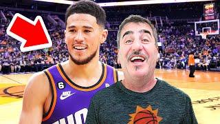 I Surprised My Dad With Devin Booker **Suns vs Clippers game**