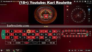 20€ to 800€ at V.I.P.  AUTO ROULETTE EVOLUTION GAMING