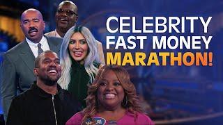 WOW Celebrity Family Feud Season 4 FAST MONEY MARATHON  Celebrity Family Feud