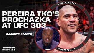 Daniel Cormier reacts to Alex Pereira’s TKO win vs. Jiri Prochazka at UFC 303  SportsCenter