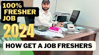 How to get a job freshers in 2024  salary  how to get the first job @noontravels