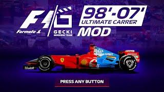 Playing An INSANE F1 CLASSIC CAREER Mod For A Modern F1 Game