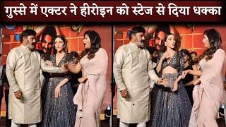 Actor Nandamuri Balakrishna Pushes Actress Anjali At An Event At Stage Viral Video