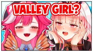 Raoras Sudden VALLEY GIRL Accent Surprises Everyone 【Hololive EN】