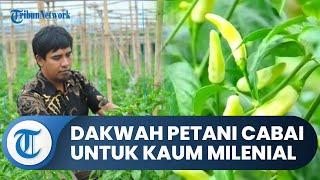 Aktif Berdakwah Petani Milenial di Bogor Ini Kembangkan Pertanian Cabai di Lahan 7000 Meter