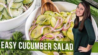 Easy Cucumber Salad