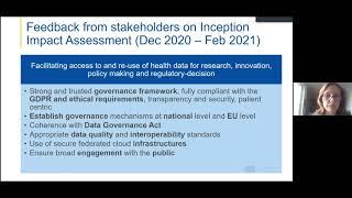 ehealthsummit.pt  Secondary use of health data The Commission perspective on existing barriers