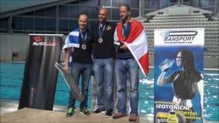 Giorgos Panagiotakis 2nd place in static apnea at the IWC Belgrade 2013.