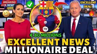 OFFICIAL BARCELONA PARALYZES THE TRANSFER MARKET WITH THIS MILLIONAIRE DEAL BARCELONA NEWS TODAY