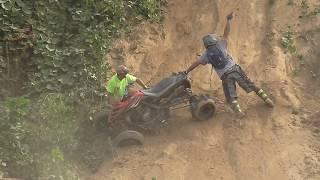 Sport Quads Attempt Insane Hill Climb at Bikini Bottoms Park