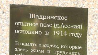 «Страницы нашей истории» шадринское опытное поле.