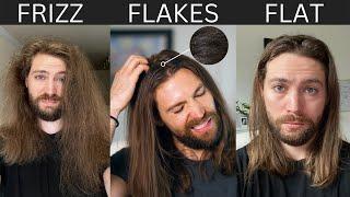 3 NUISANCES MEN WITH LONG HAIR HAVE & HOW TO FIX