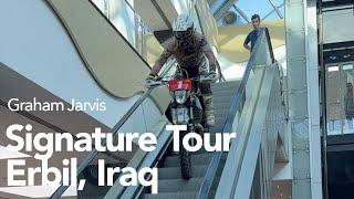 Graham Jarvis presenting Jarvis Signature Tour in Erbil Iraq