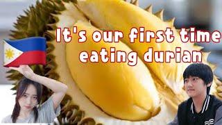 ㅣDURIANㅣOur first time eating durian