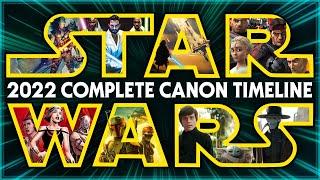 Star Wars The Complete Canon Timeline 2022