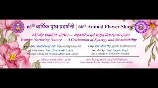 66th Annual Flower Show at University of Delhi