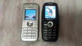 Битва телефонов Nokia 6030 vs Samsung SGH-X620