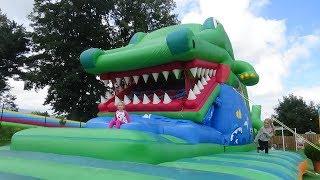 Gigantic fun on Bouncy Castles Kids playground Plac zabaw Pałacowa Bawialnia Kowary Poland