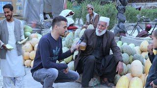 گزارش ضیا، بازار خربوزه و تربوز افغانستان، کابل، Melon and watermelon market In Kabul