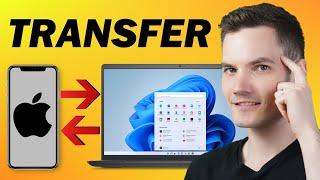 How to Transfer Photos Videos & Music Between iPhone & Windows PC  No iTunes or iCloud