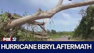 Hurricane Beryl batters Jamaica Cancun