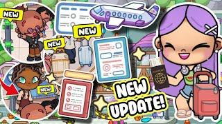 INSIDE LOOK **NEW AIRPORT UPDATE** NEW SUITCASES & VACATION OUTFITS IN AVATAR WORLD ️