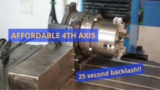 Very accurate and affordable  4th axis built