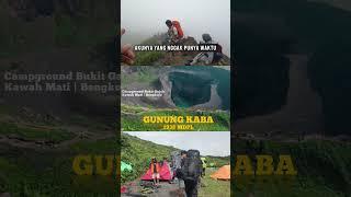 PAS AKU NGAJAK NAIK GUNUNG #pendaki #gunungkaba #bukitkaba #gunungbukitkaba