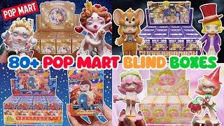 80+ POP MART BLIND BOXES 7 FULL SET UNBOXINGS  SKULLPANDA  Molly  Azura  Minions  Instinctoy