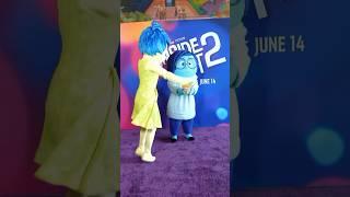 Joy and sadness in the theater #insideout2#disneypark#disneymovie#intensamente#popcornbucket