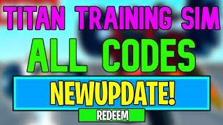 New Titan Training Simulator Codes  Roblox Titan Training Simulator Codes July 2024