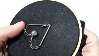 ПРОЦЕСС ВЫШИВКИ. HOW TO MAKE EARRINGS