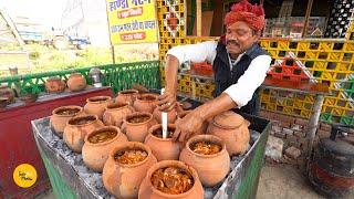 Patna Famous Dadan Handi Mutton With Unlimited Roti Chawal Rs 200- Only l Patna Street Food