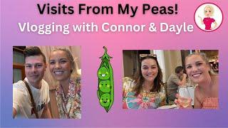 Visits From My Peas Vlogging with @THECLOSETbyConnor and @DaylesAddiction