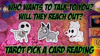 Who Wants To Talk To You? Will They Reach Out  When? Tarot Pick a Card Reading